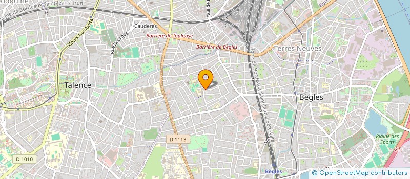 localisation de l'entreprise CAPRISK  BEGLES