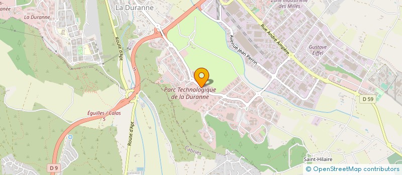 localisation de l'entreprise CAPRISK DEVELOPMENT à AIX-EN-PROVENCE