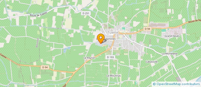 localisation de l'entreprise CAPRITOIT à TULETTE