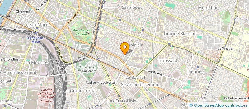 localisation de l'entreprise CAPRIUS à LYON
