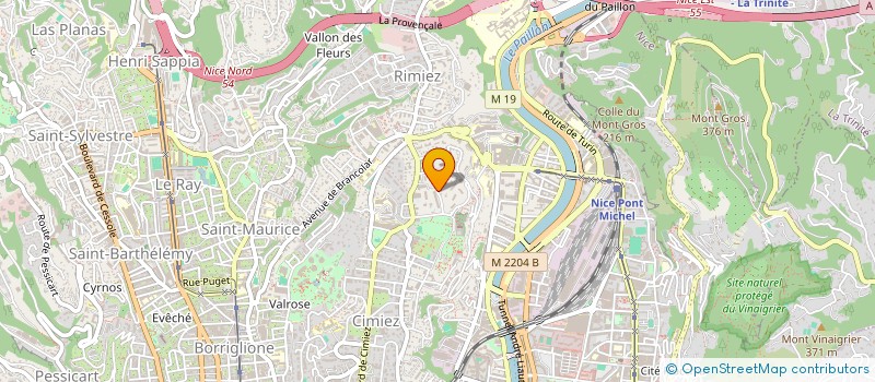 localisation de l'entreprise CAPRON CEDRIC  NICE