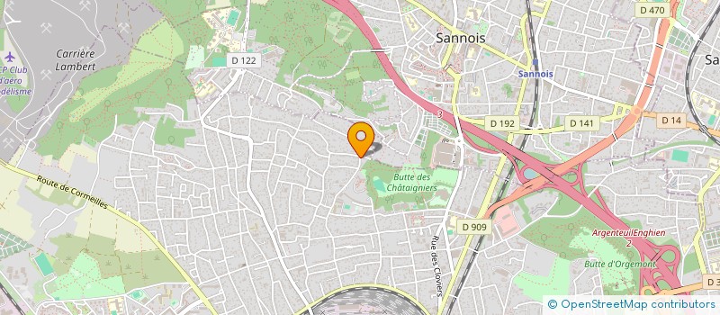 localisation de l'entreprise CAPRON IMMOBILIER  ARGENTEUIL