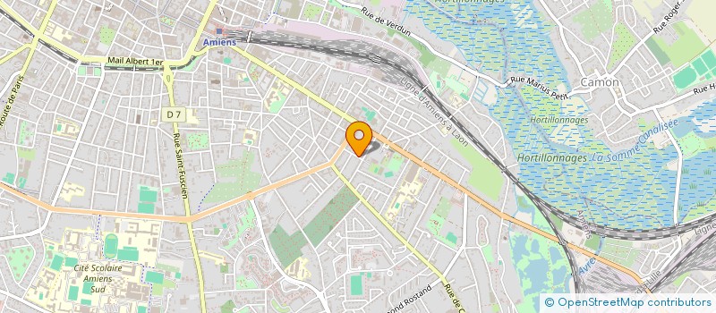 localisation de l'entreprise CAPRON IMMOBILIER à AMIENS
