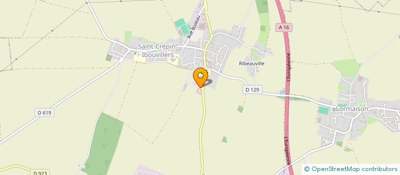 localisation de l'entreprise CAPRON INVEST  SAINT-CREPIN-IBOUVILLERS