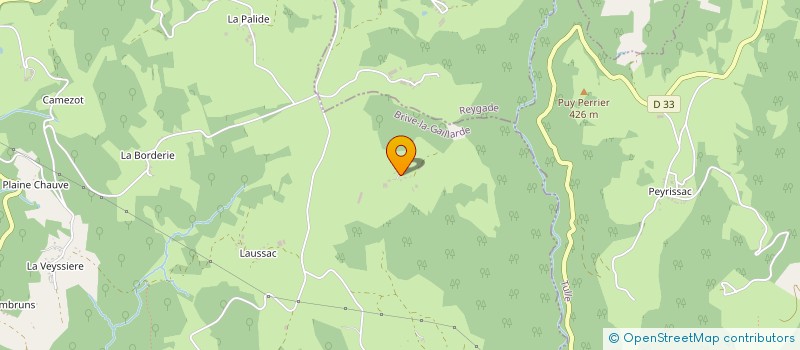 localisation de l'entreprise CAPRON PERE ET FILS  ALTILLAC