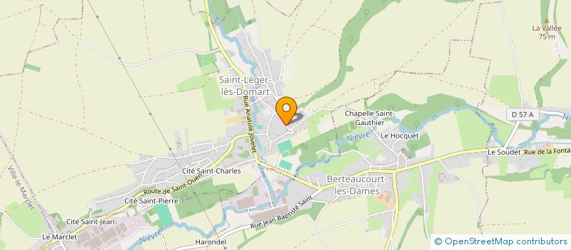 localisation de l'entreprise CAPRONESAGA  SAINT-LEGER-LES-DOMART