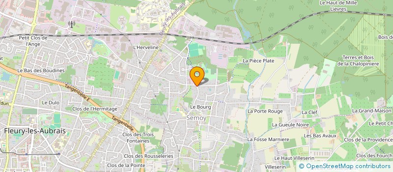 localisation de l'entreprise CAPS à SEMOY