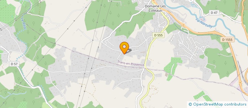 localisation de l'entreprise CAPS à TRANS-EN-PROVENCE