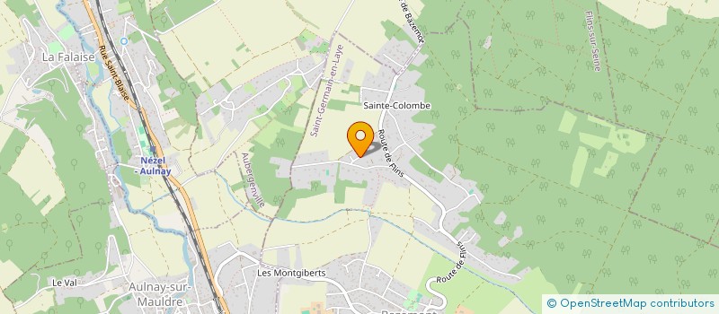 localisation de l'entreprise CAPS  BAZEMONT