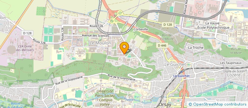 localisation de l'entreprise CAPS AMICALE à ORSAY
