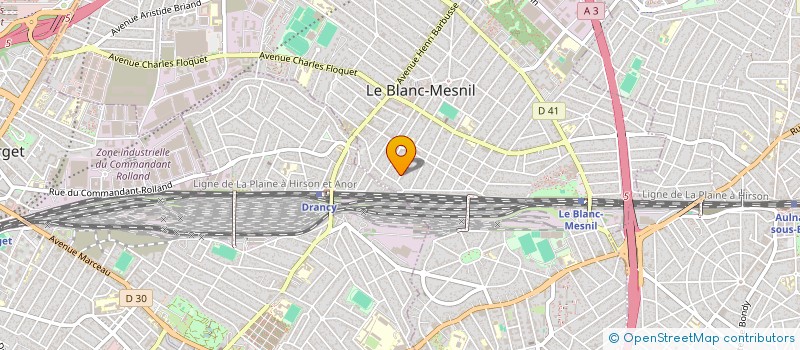 localisation de l'entreprise CAPS-BTP à LE BLANC MESNIL