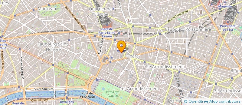 localisation de l'entreprise CAPS CONSULTING  PARIS