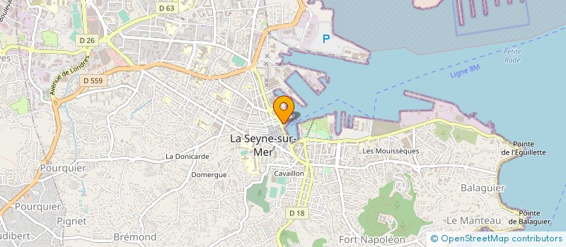 localisation de l'entreprise CAPS DU SUD-MARCHAND DE BIERES à LA SEYNE SUR MER