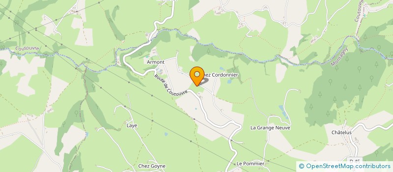 localisation de l'entreprise CAPS KORP  MONTAGNY