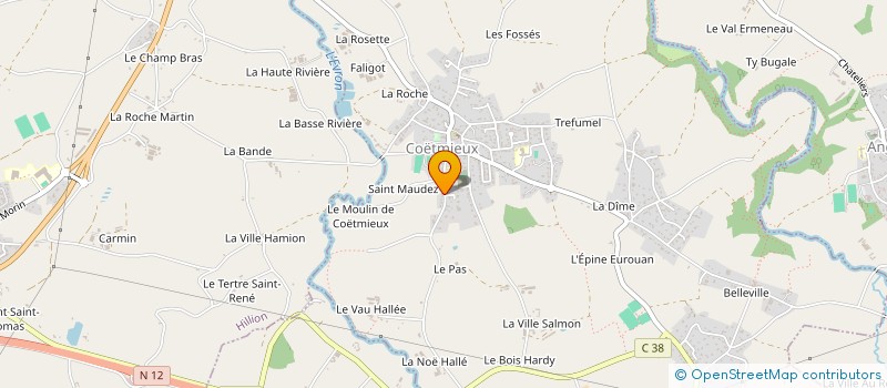 localisation de l'entreprise CAPS TALENTS à LAMBALLE-ARMOR