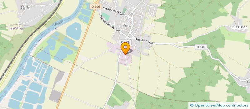 localisation de l'entreprise CAPS VERT à VERON