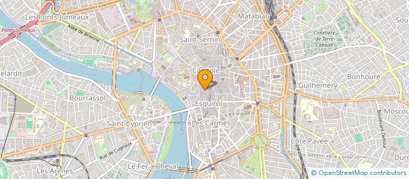localisation de l'entreprise CAPSA à TOULOUSE