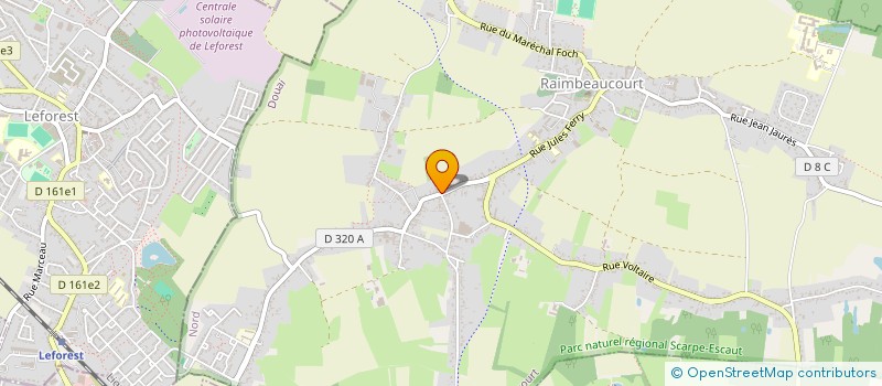 localisation de l'entreprise CAPSER  RAIMBEAUCOURT