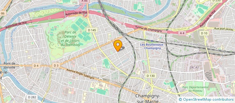 localisation de l'entreprise CAPSHULE à CHAMPIGNY-SUR-MARNE