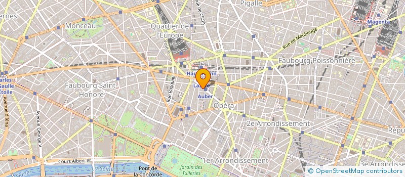 localisation de l'entreprise CAPSI CONSEIL  PARIS