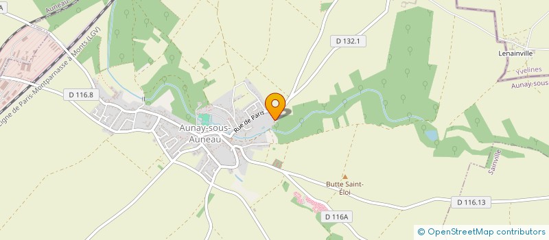 localisation de l'entreprise CAPSIX à AUNAY-SOUS-AUNEAU