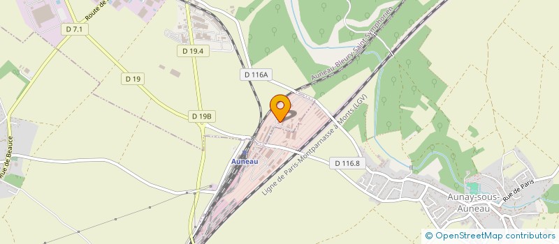 localisation de l'entreprise CAPSIX à AUNAY-SOUS-AUNEAU