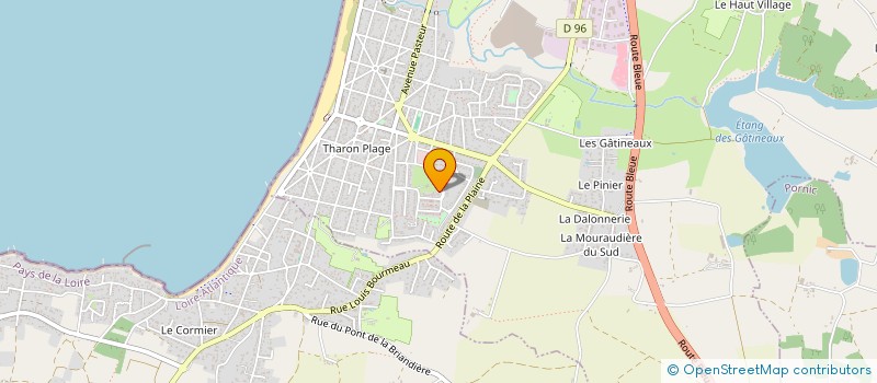 localisation de l'entreprise CAPSOCIAL (CAB ADMIN PAIE ET SOCIAL)  SAINT-MICHEL-CHEF-CHEF