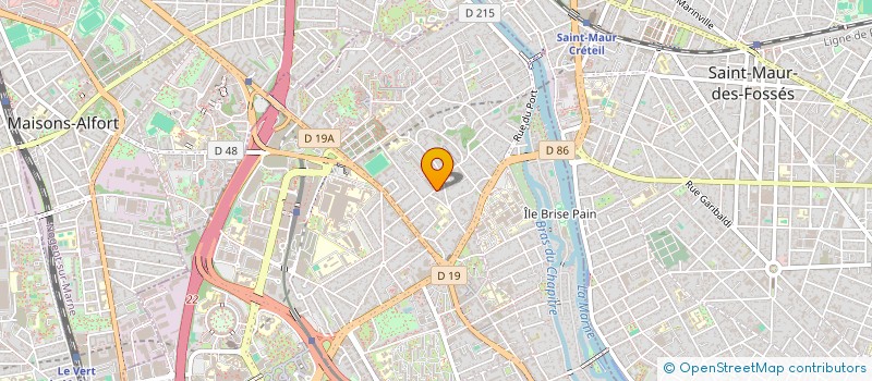 localisation de l'entreprise CAPSOY à CRETEIL
