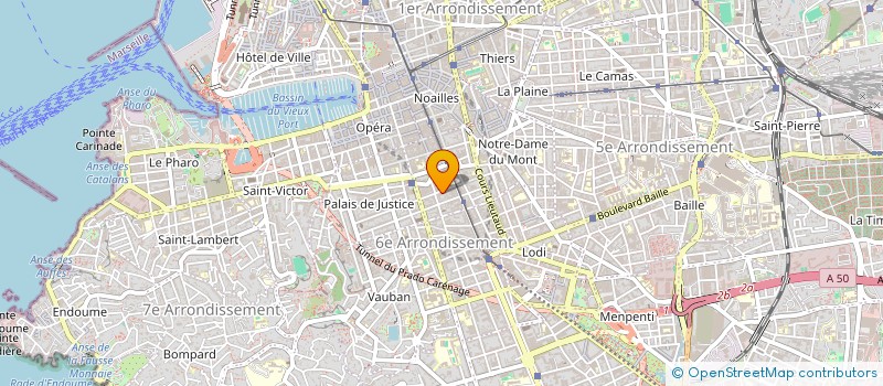 localisation de l'entreprise CAPSTAN PYTHEAS  MARSEILLE