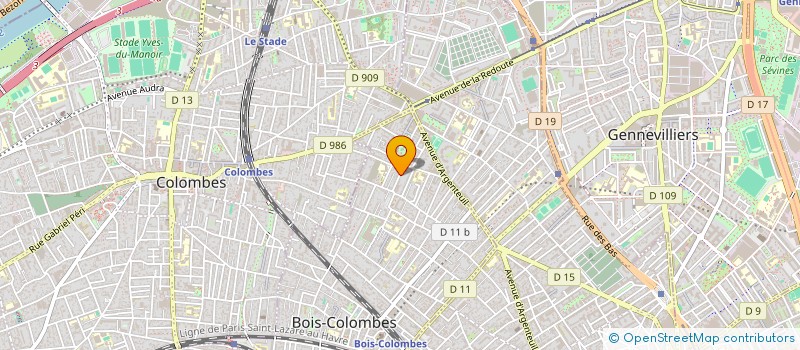 localisation de l'entreprise CAPSTONE CONSEILS à BOIS-COLOMBES