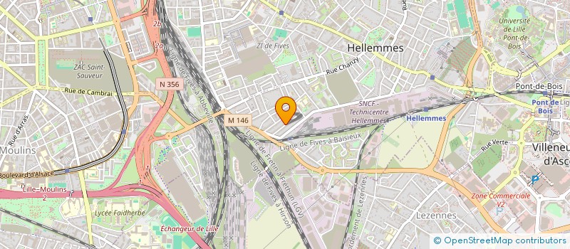 localisation de l'entreprise CAPSTRAT à LILLE