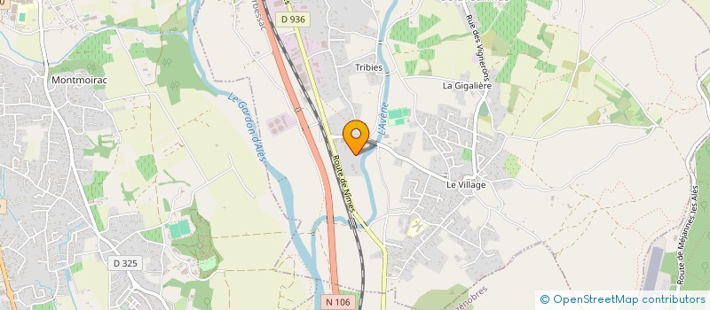 localisation de l'entreprise CAPSUD  SAINT-HILAIRE-DE-BRETHMAS