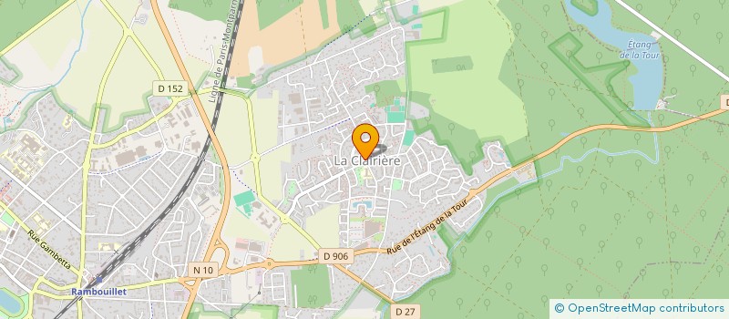 localisation de l'entreprise CAPSULE 14 FL  RAMBOUILLET