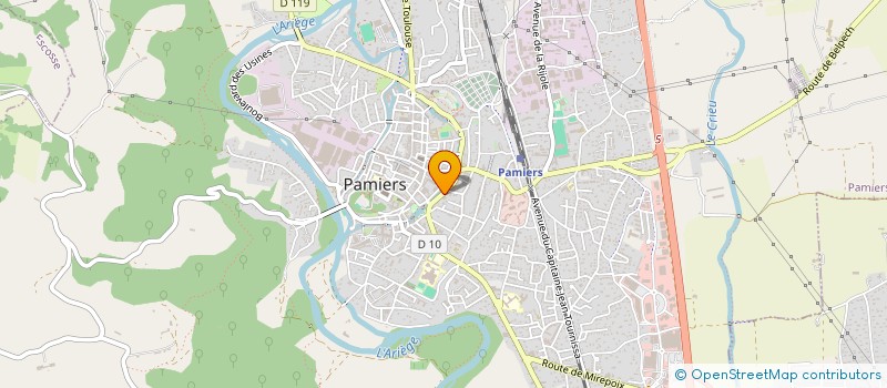 localisation de l'entreprise CAPSULE à PAMIERS