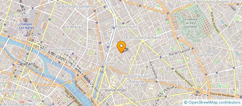 localisation de l'entreprise CAPSULE BILLETTERIE  PARIS