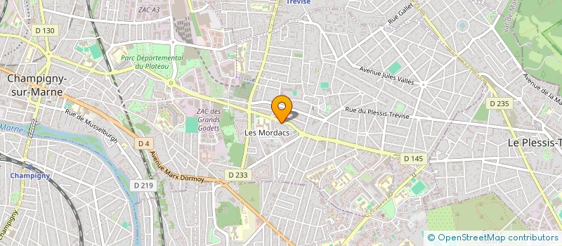 localisation de l'entreprise CAPSULE CARS  CHAMPIGNY-SUR-MARNE