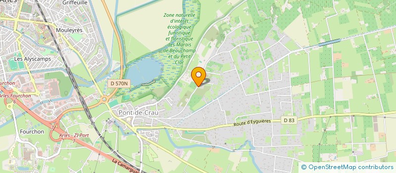 localisation de l'entreprise CAPSULE CORP  ARLES