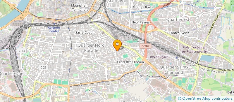 localisation de l'entreprise CAPSULE CORP.  AVIGNON