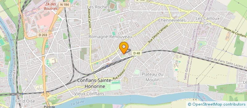 localisation de l'entreprise CAPSULE CORP IT  CONFLANS-SAINTE-HONORINE