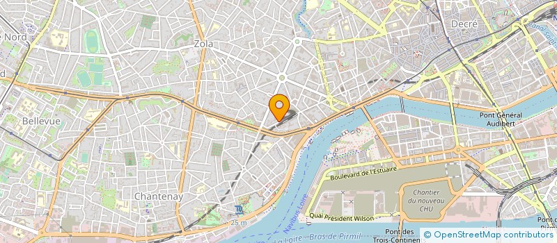 localisation de l'entreprise CAPSULE D'ARTISTES à NANTES