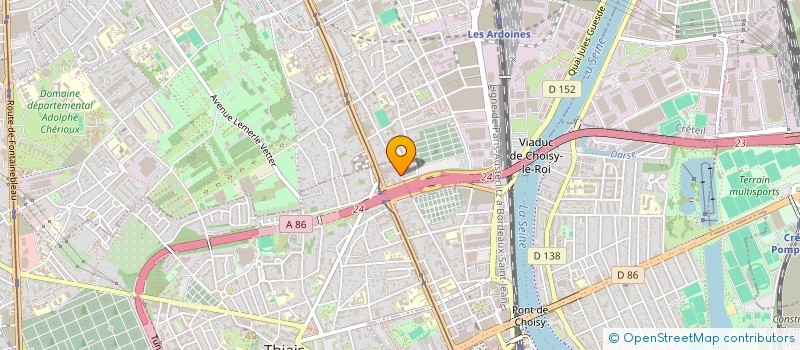 localisation de l'entreprise CAPSULE EM  CHOISY-LE-ROI