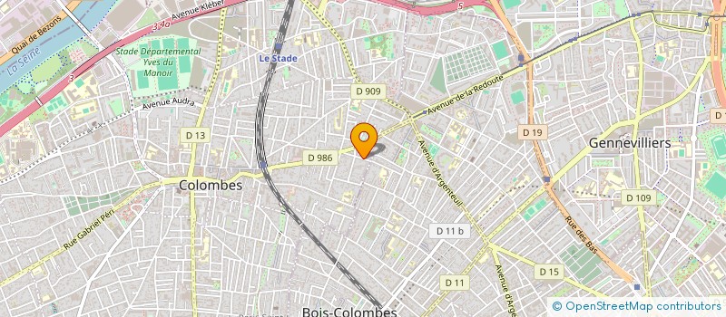 localisation de l'entreprise CAPSULE EXPRESS à COLOMBES