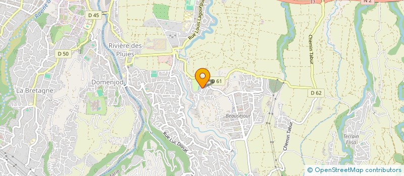 localisation de l'entreprise CAPSULE ZEN  SAINTE-MARIE