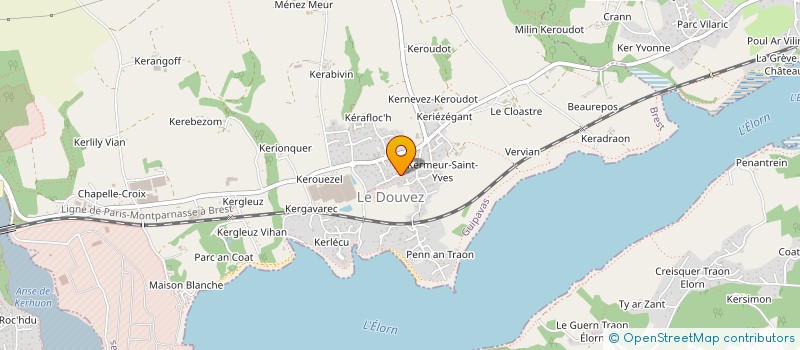 localisation de l'entreprise CAPSULES  BREST