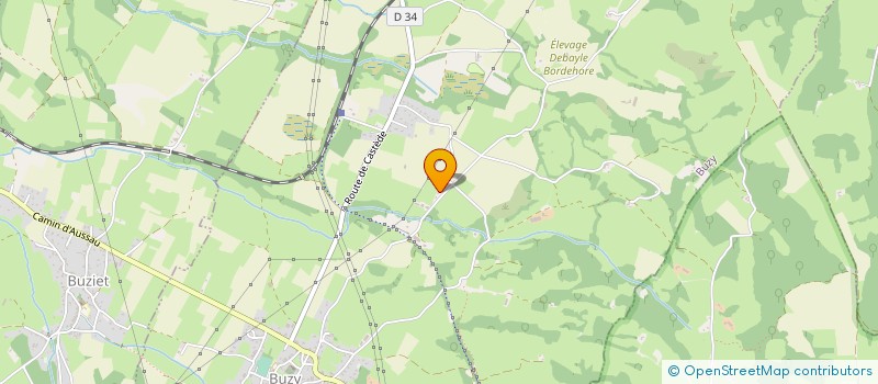 localisation de l'entreprise CAPSUN  BUZY