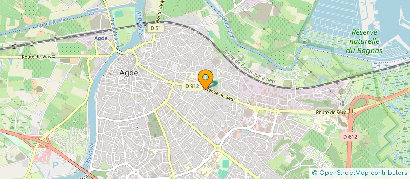 localisation de l'entreprise CAPSUPERCAR à AGDE
