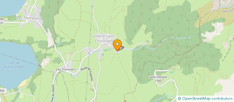 localisation de l'entreprise CAPSY  SAINT-THEOFFREY