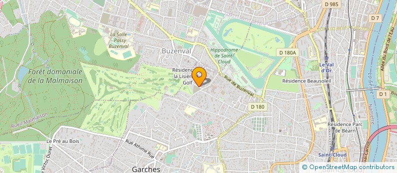 localisation de l'entreprise CAPSYS CONSEIL ET ETUDES MARKETING à GARCHES
