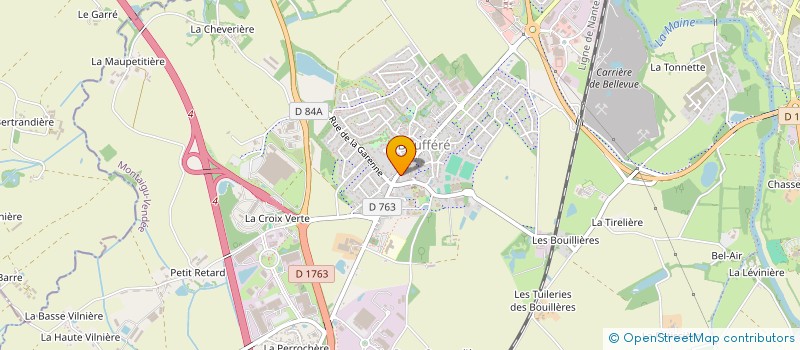 localisation de l'entreprise CAPT à MONTAIGU-VENDEE