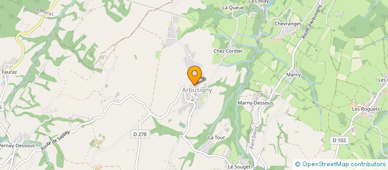 localisation de l'entreprise CAPT ET FILS DEPUIS 1850 à ARBUSIGNY